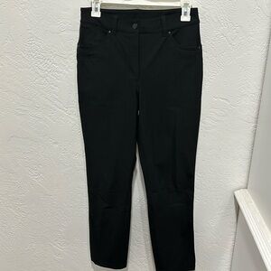 Black Lululemon slacks pants.